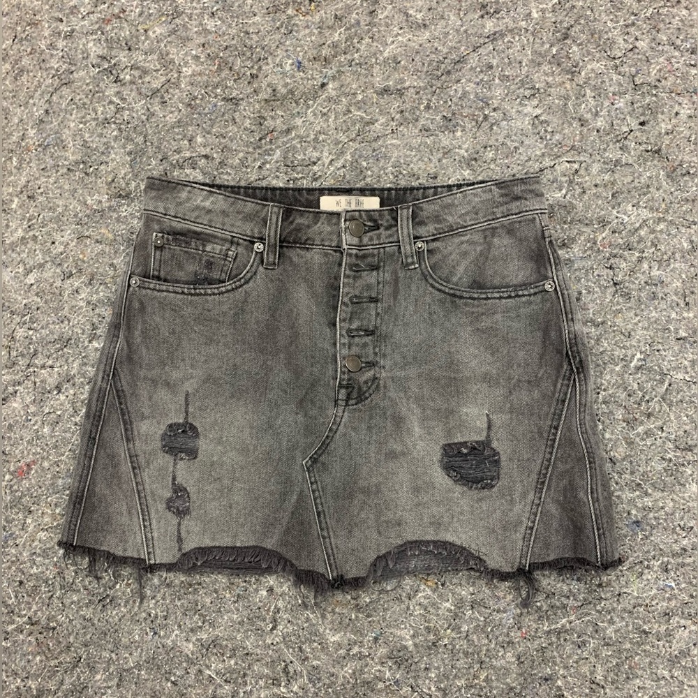 We the free denim skirt 28